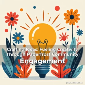 Read more about the article Crafting Ideas: Fueling Creativity Through Paperfrost Community Engagement