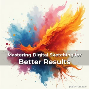 Artistic representation for Mastering Digital Sketching for Better Results