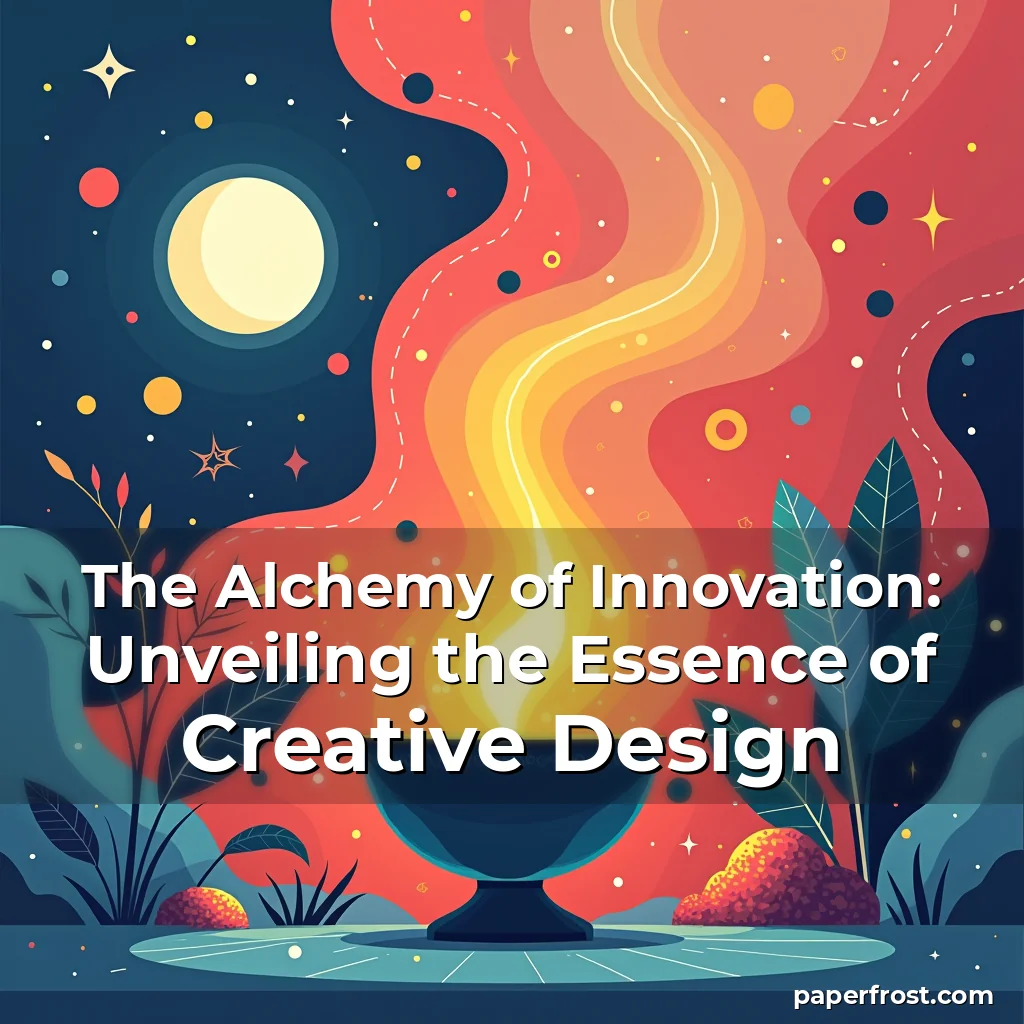 Read more about the article The Alchemy of Innovation: Unveiling the Essence of Creative Design